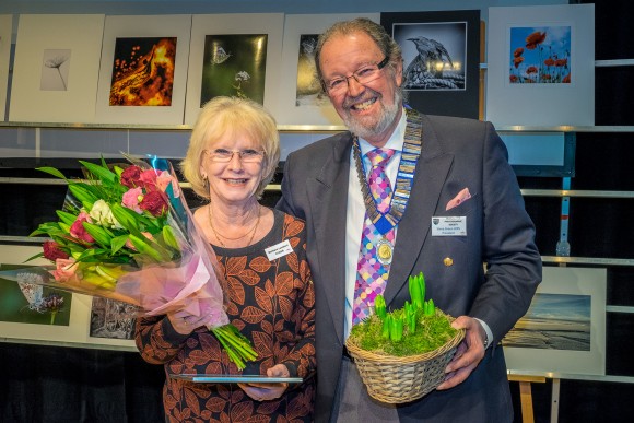 Barbara Lambert ROH Presentation with Winchester President